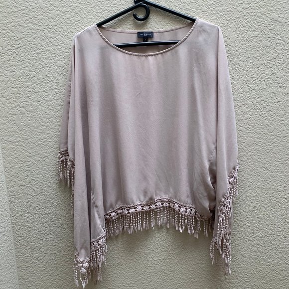 The Limited Jackets & Blazers - The Limited Blush Poncho - Lightweight!